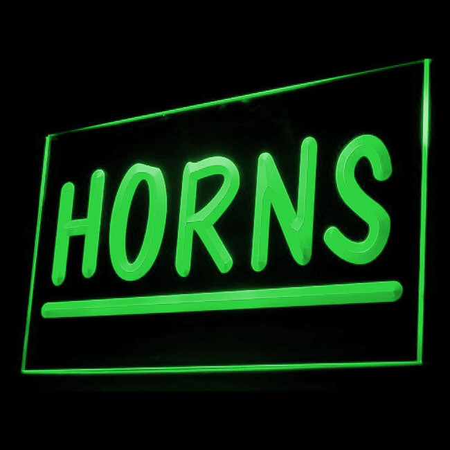 200024 Horns Souvenir Gift Shop Store Shop Home Decor Open Display illuminated Night Light Neon Sign 16 Color By Remote