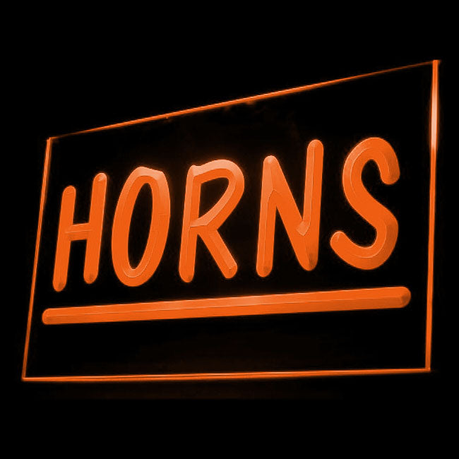 200024 Horns Souvenir Gift Shop Store Shop Home Decor Open Display illuminated Night Light Neon Sign 16 Color By Remote