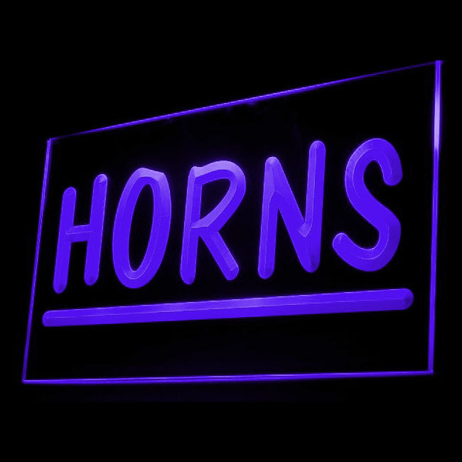 200024 Horns Souvenir Gift Shop Store Shop Home Decor Open Display illuminated Night Light Neon Sign 16 Color By Remote