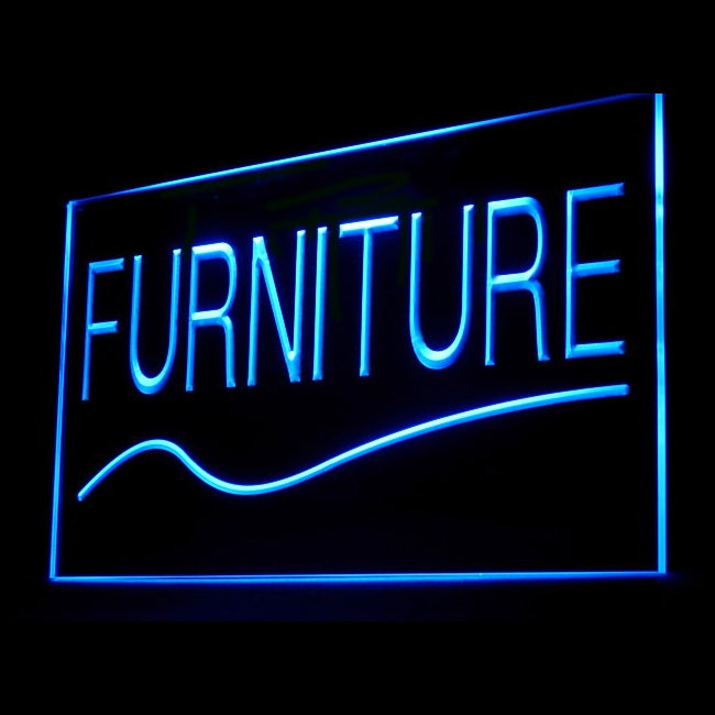 200032 Furniture Store Shop Home Decor Open Display illuminated Night Light Neon Sign 16 Color By Remote