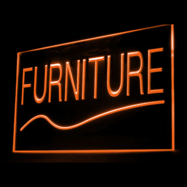 200032 Furniture Store Shop Home Decor Open Display illuminated Night Light Neon Sign 16 Color By Remote