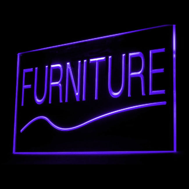 200032 Furniture Store Shop Home Decor Open Display illuminated Night Light Neon Sign 16 Color By Remote