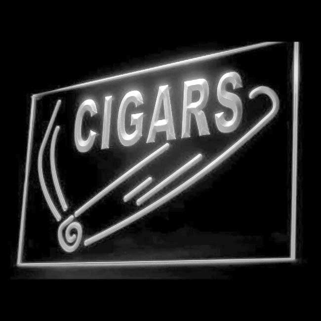 200046 Cigars Cuban Tobacco Store Shop Home Decor Open Display illuminated Night Light Neon Sign 16 Color By Remote