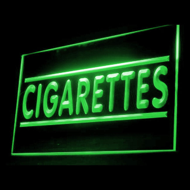 200050 Cigarettes Tobacco Store Shop Home Decor Open Display illuminated Night Light Neon Sign 16 Color By Remote