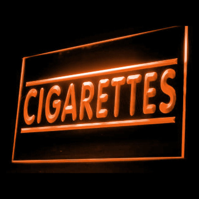 200050 Cigarettes Tobacco Store Shop Home Decor Open Display illuminated Night Light Neon Sign 16 Color By Remote