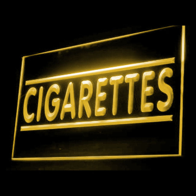200050 Cigarettes Tobacco Store Shop Home Decor Open Display illuminated Night Light Neon Sign 16 Color By Remote