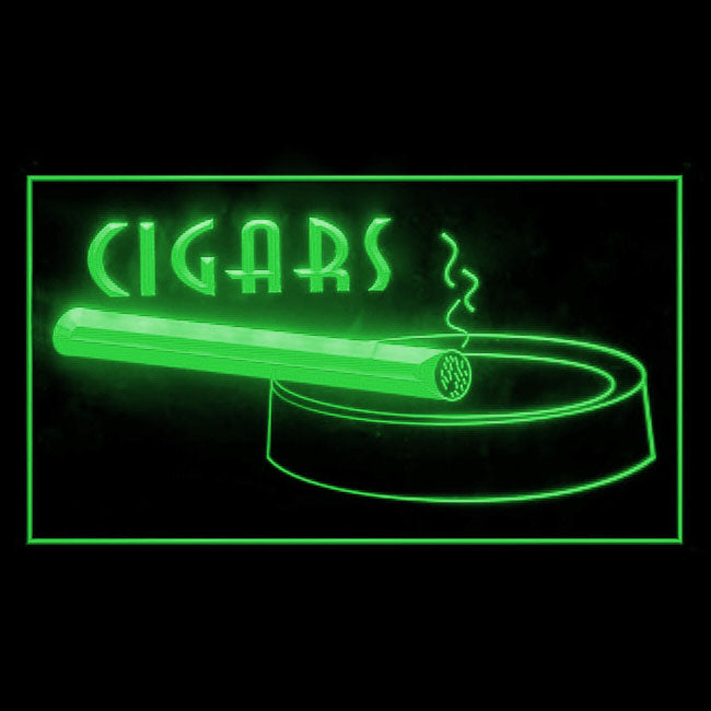 200054 Cigars Cuban Tobacco Store Shop Home Decor Open Display illuminated Night Light Neon Sign 16 Color By Remote