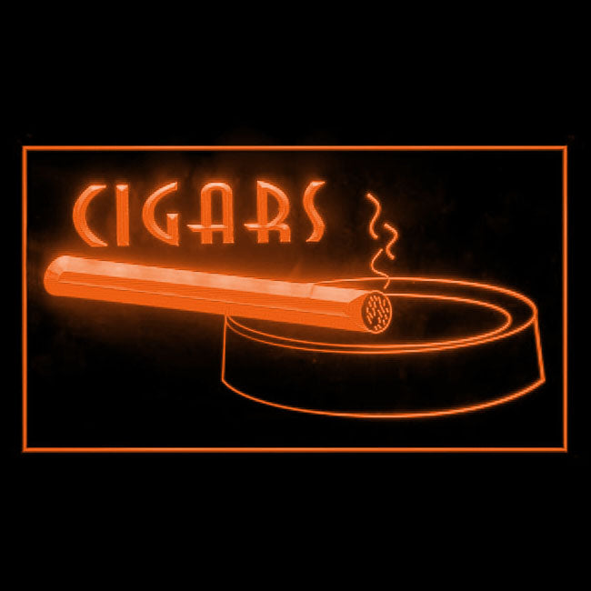 200054 Cigars Cuban Tobacco Store Shop Home Decor Open Display illuminated Night Light Neon Sign 16 Color By Remote