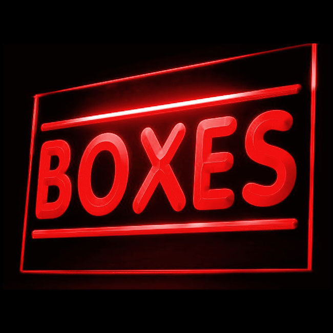 200058 Boxes Horse Store Shop Home Decor Open Display illuminated Night Light Neon Sign 16 Color By Remote