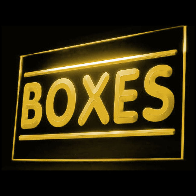 200058 Boxes Horse Store Shop Home Decor Open Display illuminated Night Light Neon Sign 16 Color By Remote