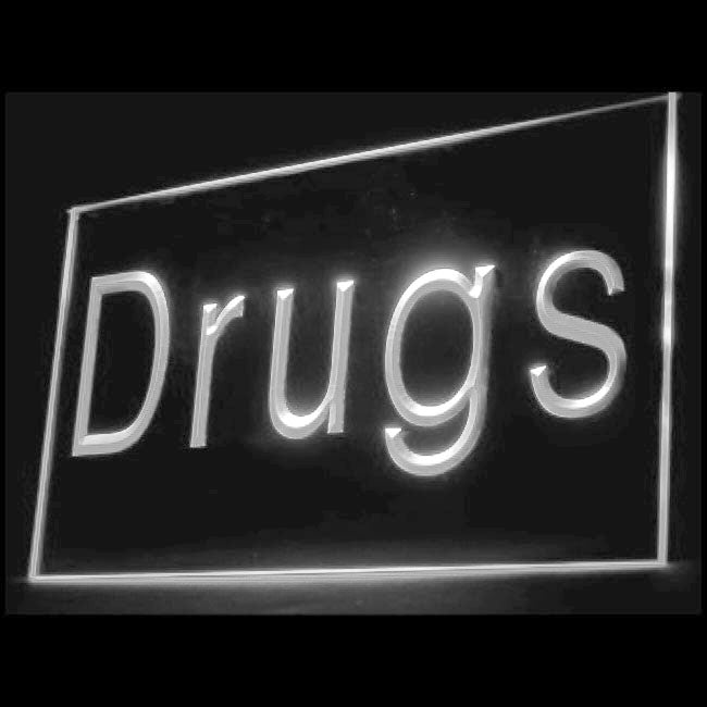 200059 Drugs Pharmacy Store Shop Home Decor Open Display illuminated Night Light Neon Sign 16 Color By Remote