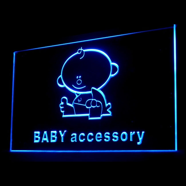 200065 Baby Accessory Store Shop Home Decor Open Display illuminated Night Light Neon Sign 16 Color By Remote