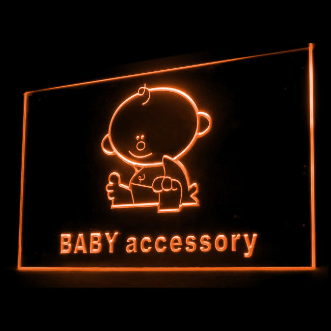 200065 Baby Accessory Store Shop Home Decor Open Display illuminated Night Light Neon Sign 16 Color By Remote