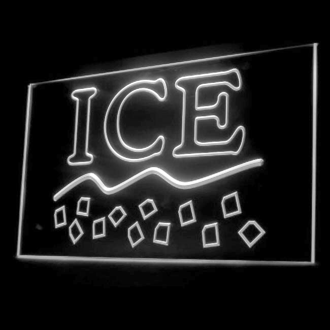 200072 Ice Shop Store Home Decor Open Display illuminated Night Light Neon Sign 16 Color By Remote