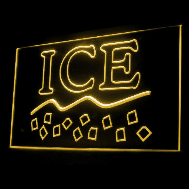 200072 Ice Shop Store Home Decor Open Display illuminated Night Light Neon Sign 16 Color By Remote
