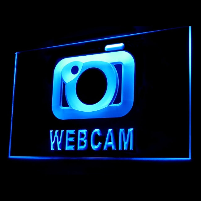 200074 Webcam Store Shop Home Decor Open Display illuminated Night Light Neon Sign 16 Color By Remote