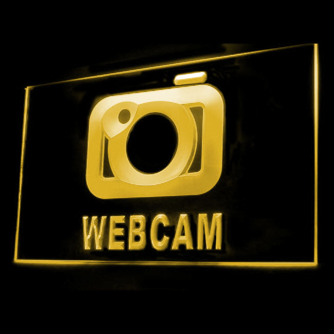 200074 Webcam Store Shop Home Decor Open Display illuminated Night Light Neon Sign 16 Color By Remote