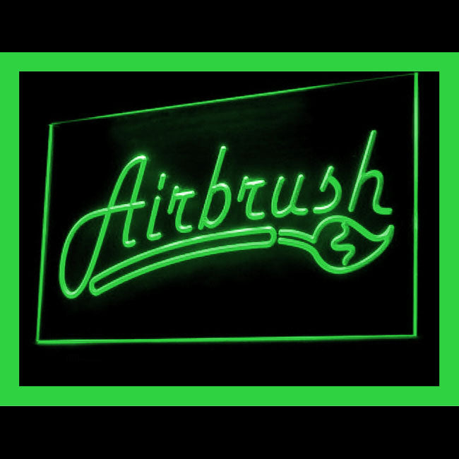 200089 Airbrush Tattoo Studio Shop Home Decor Open Display illuminated Night Light Neon Sign 16 Color By Remote