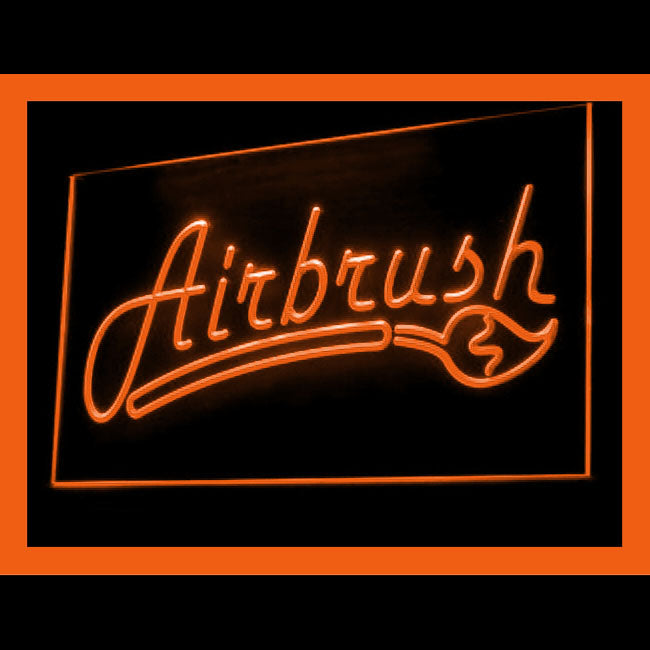200089 Airbrush Tattoo Studio Shop Home Decor Open Display illuminated Night Light Neon Sign 16 Color By Remote
