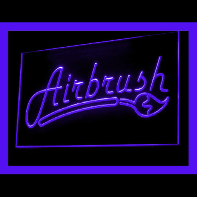 200089 Airbrush Tattoo Studio Shop Home Decor Open Display illuminated Night Light Neon Sign 16 Color By Remote