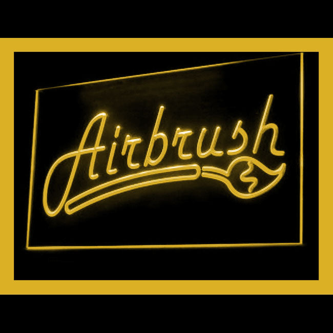 200089 Airbrush Tattoo Studio Shop Home Decor Open Display illuminated Night Light Neon Sign 16 Color By Remote