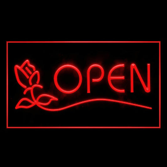 200090 Florist Flower Store Shop Home Decor Open Display illuminated Night Light Neon Sign 16 Color By Remote
