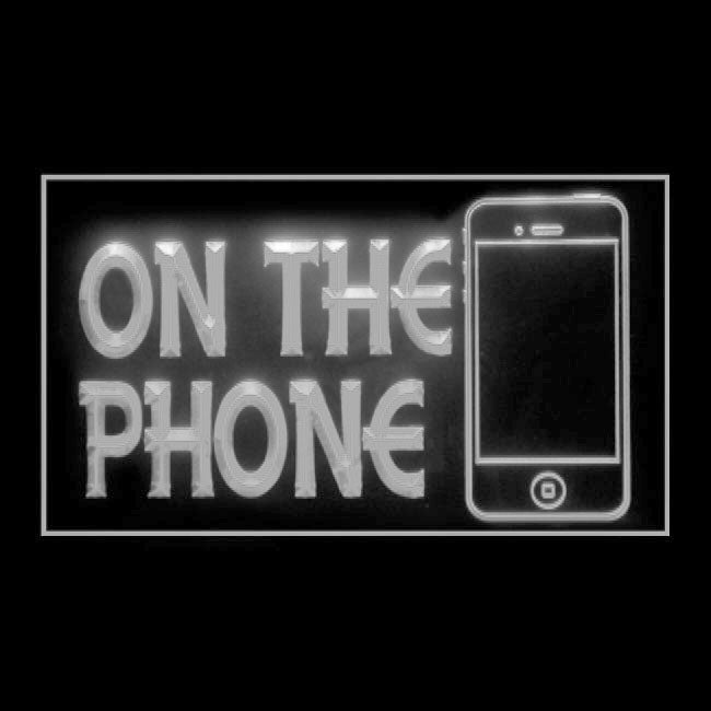 200123 On The Phone Telecom Shop Home Decor Open Display illuminated Night Light Neon Sign 16 Color By Remote