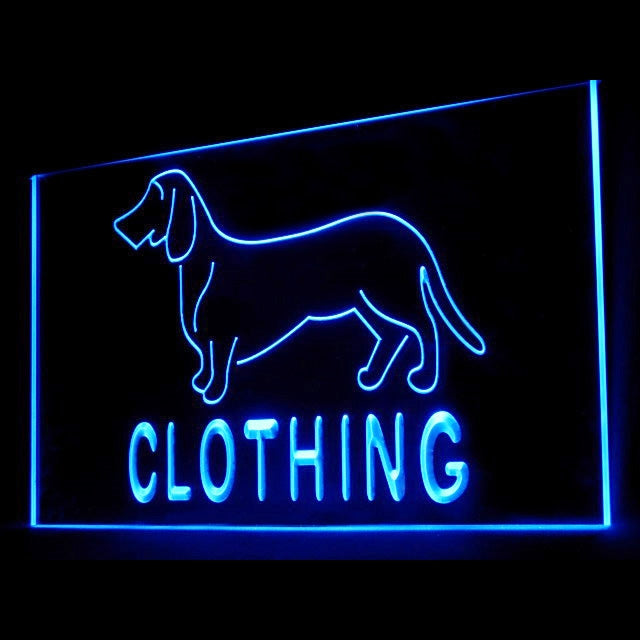 210004 Pets Clothing Store Shop Home Decor Open Display illuminated Night Light Neon Sign 16 Color By Remote