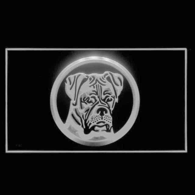 210018 Boxer Dog Pets Shop Home Decor Open Display illuminated Night Light Neon Sign 16 Color By Remote