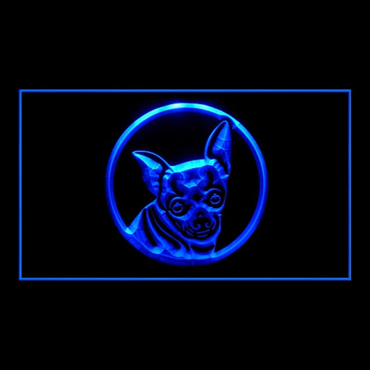 210022 Chihuahua Pets Shop Home Decor Open Display illuminated Night Light Neon Sign 16 Color By Remote