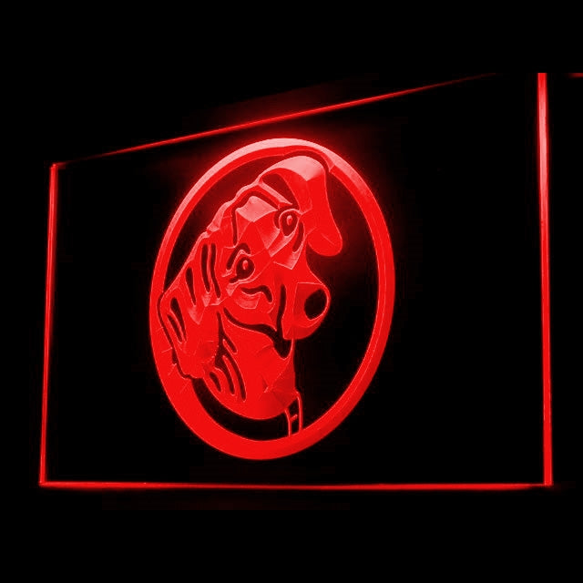 210026 Dachshund Pets Shop Home Decor Open Display illuminated Night Light Neon Sign 16 Color By Remote