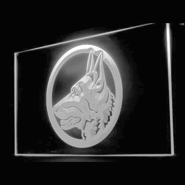 210029 German Shepherd Pets Shop Home Decor Open Display illuminated Night Light Neon Sign 16 Color By Remote
