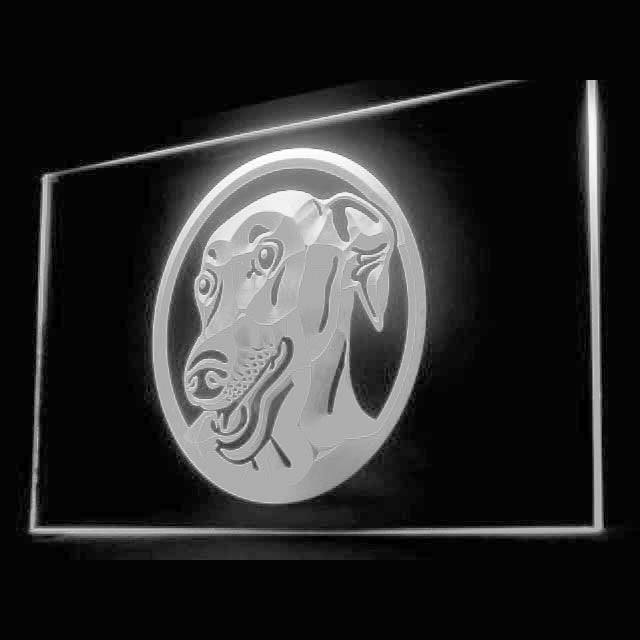 210032 Greyhound Pets Shop Home Decor Open Display illuminated Night Light Neon Sign 16 Color By Remote