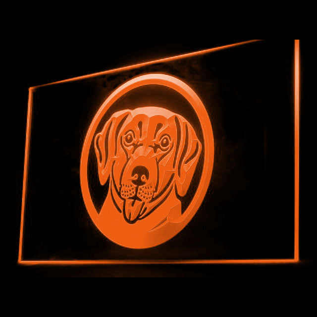 210034 Labrador Retriever Pets Shop Home Decor Open Display illuminated Night Light Neon Sign 16 Color By Remote