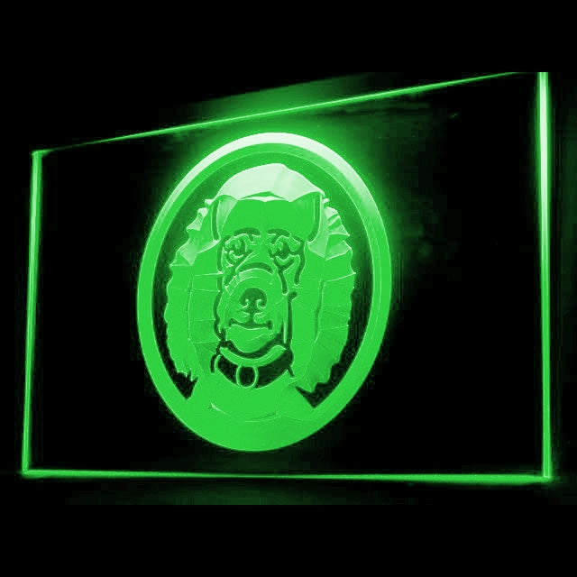 210042 Poodle Pets Shop Home Decor Open Display illuminated Night Light Neon Sign 16 Color By Remote