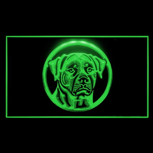 210045 Rottweiler Pets Shop Home Decor Open Display illuminated Night Light Neon Sign 16 Color By Remote