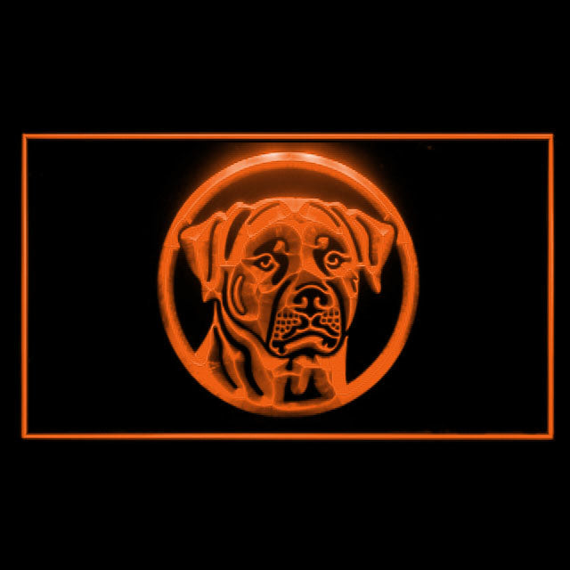 210045 Rottweiler Pets Shop Home Decor Open Display illuminated Night Light Neon Sign 16 Color By Remote