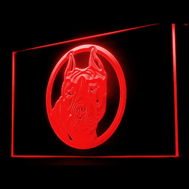210053 Staffordshire Bull Terrier Pets Home Decor Open Display illuminated Night Light Neon Sign 16 Color By Remote