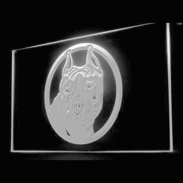 210053 Staffordshire Bull Terrier Pets Home Decor Open Display illuminated Night Light Neon Sign 16 Color By Remote