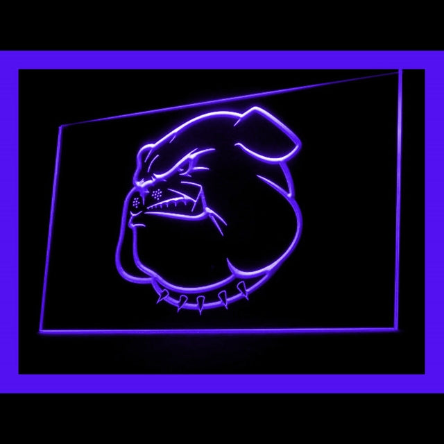 210138 Bulldog Pets Store Shop Home Decor Open Display illuminated Night Light Neon Sign 16 Color By Remote