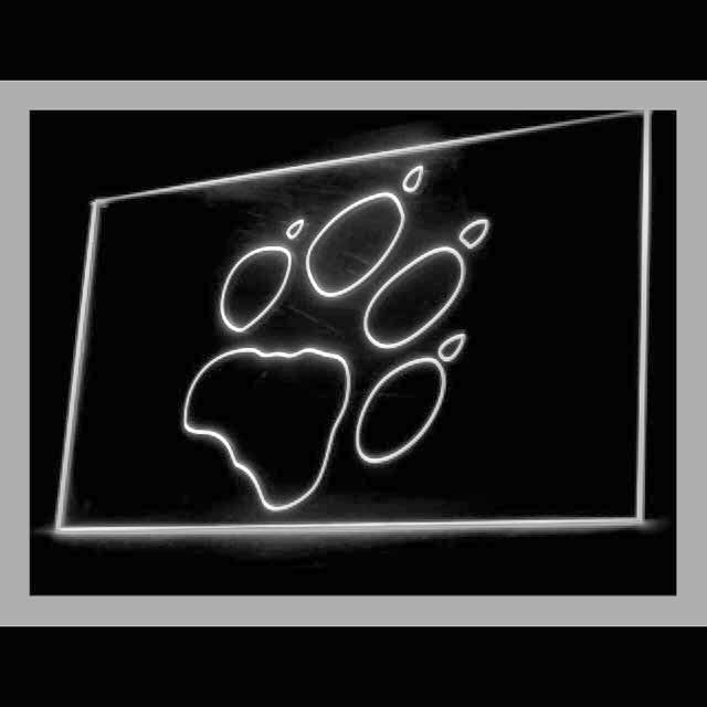 210152 Beware Bear Home Decor Hunting Shop Home Decor Open Display illuminated Night Light Neon Sign 16 Color By Remote