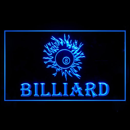 230002 Billiard 8 Ball Game Room Shop Home Decor Open Display illuminated Night Light Neon Sign 16 Color By Remote