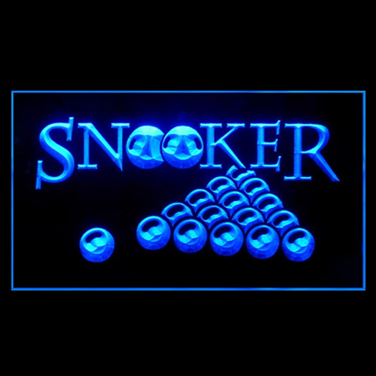 230052 Snooker Billiard Room Game Sports Shop Home Decor Open Display illuminated Night Light Neon Sign 16 Color By Remote