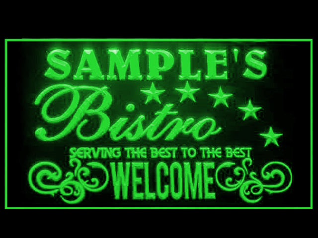 270026 Bistro Restaurant Home Decor Open Display illuminated Night Light Personalized Custom Neon Sign 16 Color By Remote