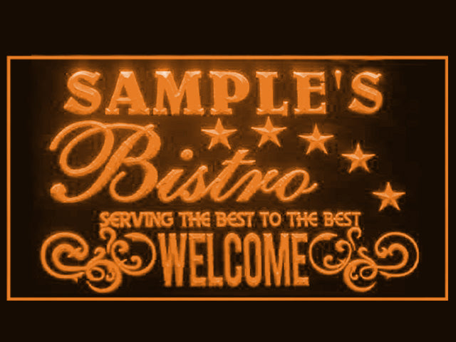 270026 Bistro Restaurant Home Decor Open Display illuminated Night Light Personalized Custom Neon Sign 16 Color By Remote