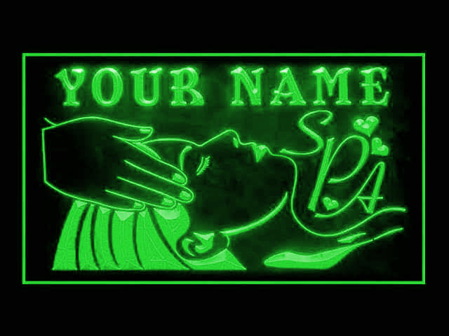 270046 Spa Beauty Salon Home Decor Open Display illuminated Night Light Personalized Custom Neon Sign 16 Color By Remote