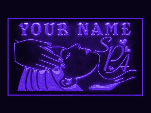 270046 Spa Beauty Salon Home Decor Open Display illuminated Night Light Personalized Custom Neon Sign 16 Color By Remote