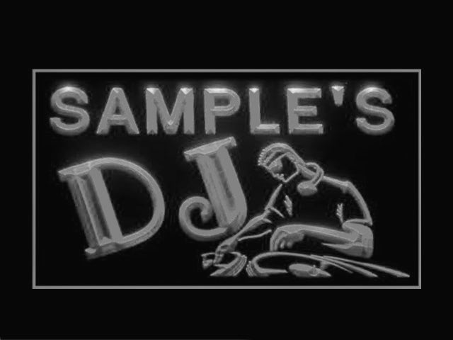 270061 DJ Disc Jockey Home Decor Open Display illuminated Night Light Personalized Custom Neon Sign 16 Color By Remote