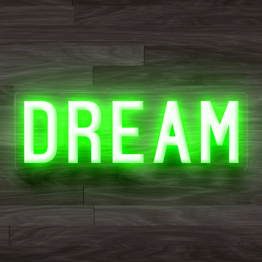 8X0011 Dream Room Man Cave Living Home Decor Display Flexible illuminated Neon Sign