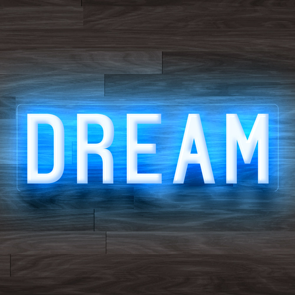 8X0011 Dream Room Man Cave Living Home Decor Display Flexible illuminated Neon Sign